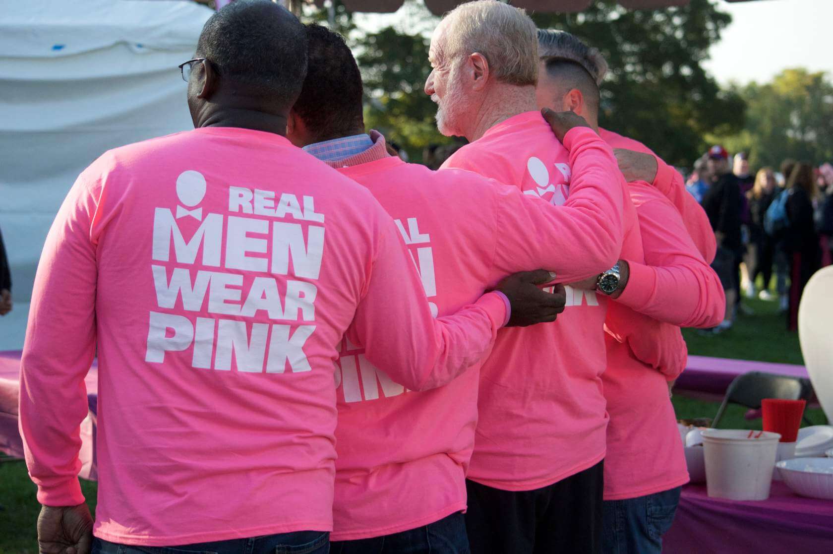 Be a part of Men Wear Pink PDX in Portland this October