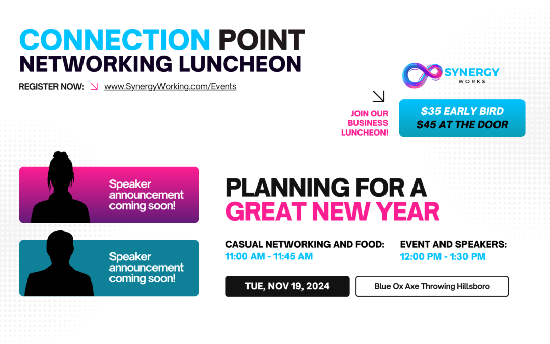 📅  November Connection Point Networking Event